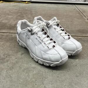 k swiss st329 cmf white chunky fit training shoes size 11.5 MENS